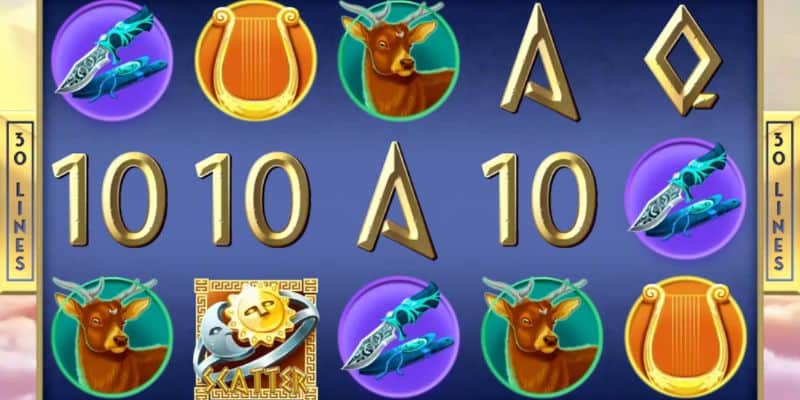 Tựa game quay thưởng slots Ancient Fortunes : Zeus